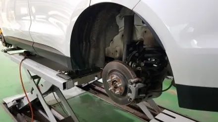 재규어 F페이스 하이그로시 블랙 휠복원 휠도색 분체도색 리더스휠 / 시흥시 죽율동