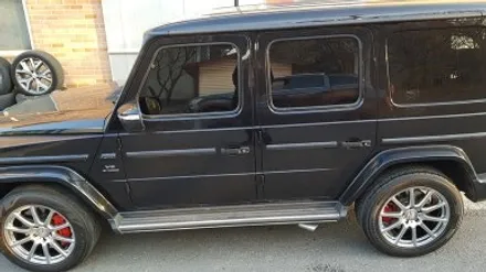 리더스휠 벤츠 지바겐 G63AMG 휠복원 블랙하이퍼 휠도색 분체도색 / 시흥시 죽율동