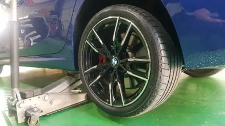 BMW M340i 792m 휠복원 블랙 폴리쉬 휠도색 분채도장 리더스휠 / 시흥시 죽율동