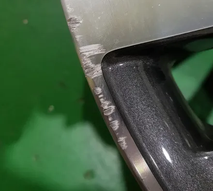 링컨 에비에이터 22인치 휠복원 휠도색 건메탈 다이아커팅 리더스휠 / 시흥시 죽율동