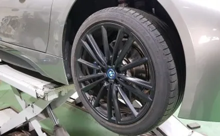 BMW i8 로드스터 휠복원 무광블랙 휠도색 분체도장 리더스휠 / 시흥시 죽율동