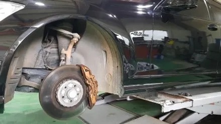 벤츠 S클래스 마차휠 휠수리 휠복원 검정색 휠도색 분채도장 / 시흥시 죽율동