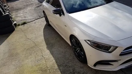 벤츠 CLS 53 AMG 다크 고스트크롬 휠복원 휠도색 분체도색 리더스휠 / 시흥시 죽율동