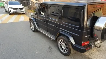 리더스휠 벤츠 지바겐 G63AMG 휠복원 블랙하이퍼 휠도색 분체도색 / 시흥시 죽율동