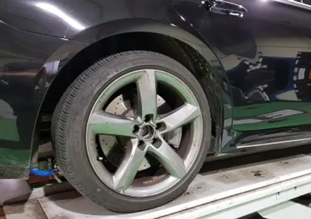 벤츠 S400 19인치 휠복원 블랙 휠도색 분체도색 부천휠도색 / 시흥시 죽율동