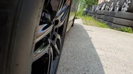 벤츠 E220D E클래스 쿠페 휠복원 블랙휠 휠도색 분체도색 / 시흥시 죽율동