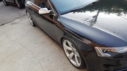 아우디 RS5 휠복원 하이퍼실버 휠도색 분채도색 리더스휠 / 시흥시 죽율동