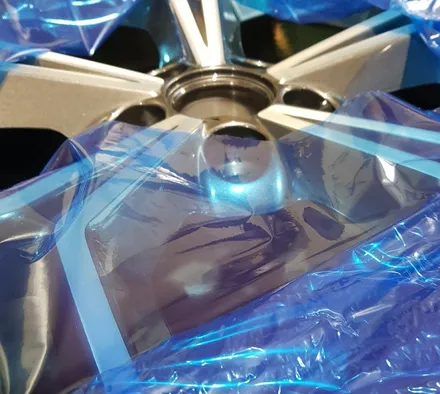 리더스휠 뷰티풀 리스팩 코란도 C 휠복원 건메탈 다이아컷팅 투톤 휠도색 분체도장 / 시흥시 죽율동