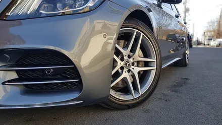 자동차휠복원 벤츠 S클래스 S350 건메탈 휠다이아몬드커팅 분체 휠도색 리더스휠 / 시흥시 죽율동
