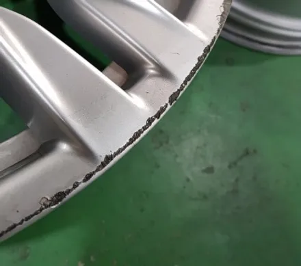 BMW F06 640D 그란쿠페 휠복원 373M휠 순정 실버 휠도색  분체도색 리더스휠 / 시흥시 죽율동