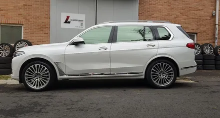 BMW X7 자동차 휠 스크래치 긁힘 기스 복원 리더스휠 / 시흥시 죽율동