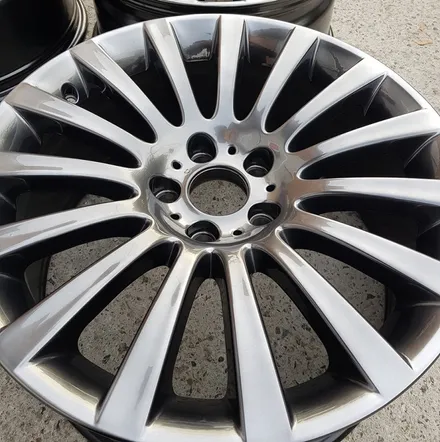 BMW F02 730LD 7시리즈 휠복원 고스트크롬 휠도색 분채도장 리더스휠 / 시흥시 죽율동