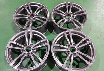 분체도장 BMW 4시리즈 420D 쿠페 441M 휠복원 블랙유광 휠도색 / 시흥시 죽율동