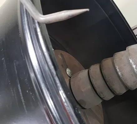 벤츠 E클래스 휠복원 유광블랙 휠도색 분체도장 / 시흥시 죽율동
