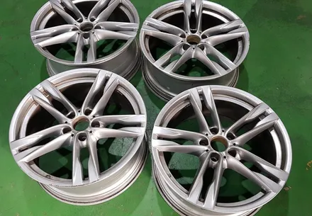 BMW F06 640D 그란쿠페 휠복원 373M휠 순정 실버 휠도색  분체도색 리더스휠 / 시흥시 죽율동