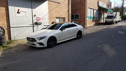 벤츠 CLS 53 AMG 다크 고스트크롬 휠복원 휠도색 분체도색 리더스휠 / 시흥시 죽율동