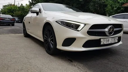 리더스휠 벤츠 CLS 400D 휠복원 사틴블랙 휠도색 / 시흥시 죽율동