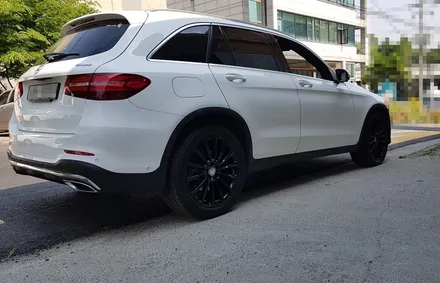 벤츠 GLC 250D 마차휠 휠복원 블랙휠 휠도색 분체도장 리더스휠 / 시흥시 죽율동