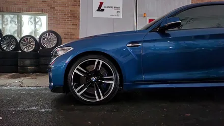 BMW M2 휠복원 437M휠 블랙 다이아커팅 휠도색 분체도장 리더스휠 / 시흥시 죽율동
