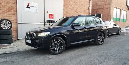 리더스휠 BMW X3 휠복원 787M 건메탈 폴리쉬 다이아컷팅 휠수리 / 시흥시 죽율동