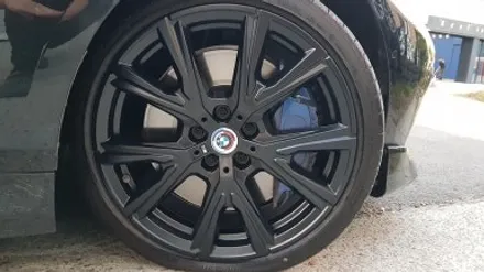 BMW 1시리즈 F40 M135i 휠복원 반광 블랙 휠도색 분체도장 리더스휠 / 시흥시 죽율동