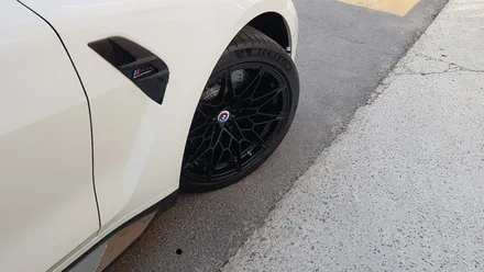 BMW G82 M4 컴페티션 826M 휠복원 블랙휠 휠도색 분체도장 / 시흥시 죽율동
