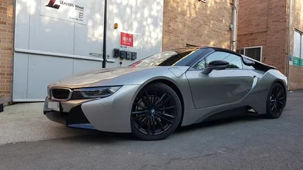 BMW i8 로드스터 휠복원 무광블랙 휠도색 분체도장 리더스휠 / 시흥시 죽율동