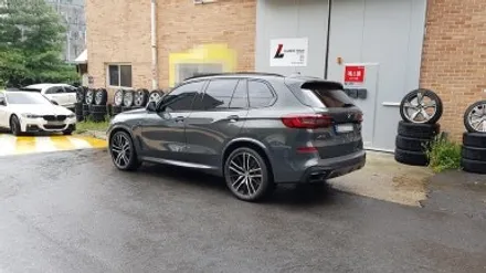 BMW X5 휠복원 블랙폴리시 휠도색 분채도장 / 시흥시 죽율동