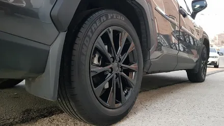 도요타 라브4 휠기스 휠복원 RAV4 블랙유광 휠도색 분채도장 리더스휠 / 시흥시 죽율동