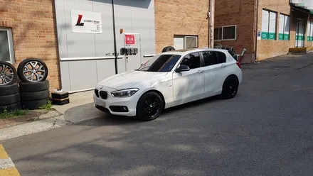 BMW 1시리즈 118D 휠복원 블랙휠 휠도색 분체도장 리더스휠 / 시흥시 죽율동