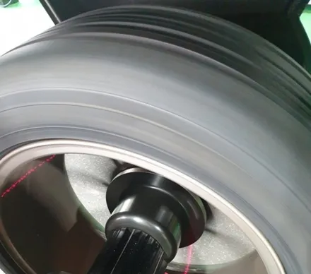 견인차 렉카 휠복원 분채도장 블랙 하이그로시 휠도색 리더스휠 / 시흥시 죽율동