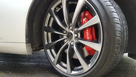 인피니티 G37S 쿠페휠 휠복원 크롬쉐도우 휠도색 분체도색 리더스휠 / 시흥시 죽율동