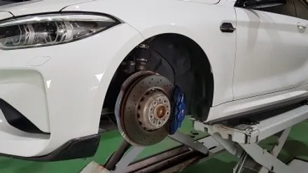 BMW F87 M2 휠복원 하이그로시 블랙 분체도색 휠도색 리더스휠 / 시흥시 죽율동