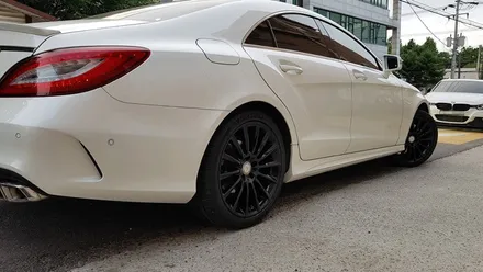 벤츠 CLS400 휠복원 방법 및 블랙유광 휠도색 분체도장 / 시흥시 죽율동