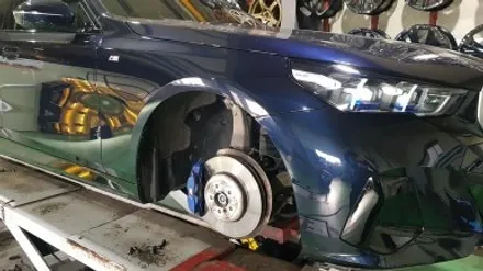 BMW G60 523D 19인치 936M 휠복원 블랙유광 휠도색 분체도색 리더스휠 / 시흥시 죽율동
