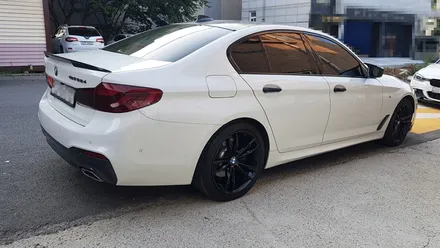 BMW 520D 하이그로시 블랙 분채도장 휠도색 휠복원 리더스휠 / 시흥시 죽율동