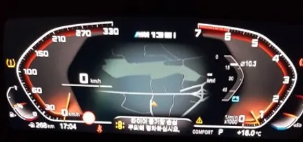 BMW 1시리즈 F40 M135i 휠복원 반광 블랙 휠도색 분체도장 리더스휠 / 시흥시 죽율동