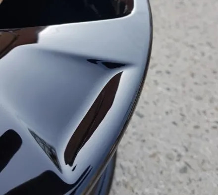 BMW X1 17인치 휠 스크래치 휠복원 및 블랙유광 휠도색 분체도장 / 시흥시 죽율동