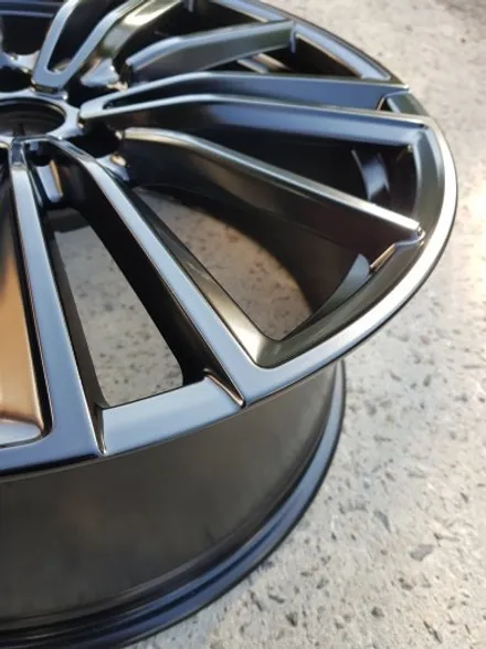 BMW i8 로드스터 휠복원 무광블랙 휠도색 분체도장 리더스휠 / 시흥시 죽율동