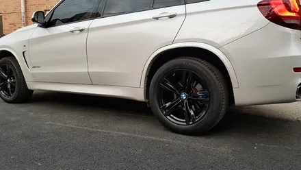 BMW X5 블랙휠 휠도색 휠복원 M팩 블루 캘리퍼도색 리더스휠 / 시흥시 죽율동