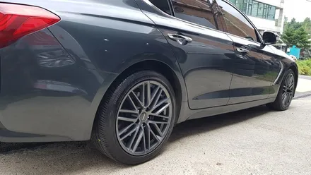 제네시스 G70 휠복원 18인치 무광 건메탈 리더스휠 / 시흥시 죽율동