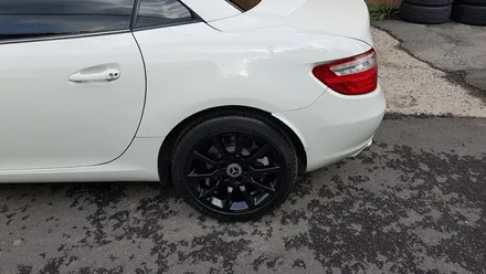 벤츠 SLK 200 유광블랙 휠도색 휠복원 분채도장 / 시흥시 죽율동