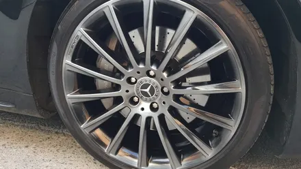 벤츠 S350 휠복원 고스트크롬 휠도색 분체도색 / 시흥시 죽율동
