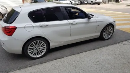 BMW 1시리즈 118D 휠복원 블랙휠 휠도색 분체도장 리더스휠 / 시흥시 죽율동