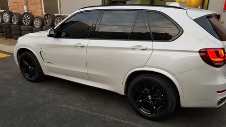BMW X5 블랙휠 휠도색 휠복원 M팩 블루 캘리퍼도색 리더스휠 / 시흥시 죽율동
