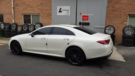 리더스휠 벤츠 CLS 400D 휠복원 사틴블랙 휠도색 / 시흥시 죽율동
