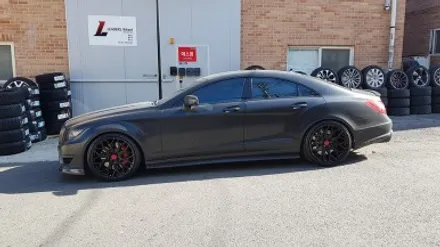 휠복원도색비용 CLS63 AMG 보센휠 휠복원 블랙 휠도색 분채도색 / 시흥시 죽율동