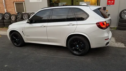 BMW X5 블랙휠 휠도색 휠복원 M팩 블루 캘리퍼도색 리더스휠 / 시흥시 죽율동