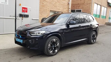 BMW IX3 M스포츠 전기차 휠복원 블랙폴리쉬 휠도색 분체도장 리더스휠 / 시흥시 죽율동