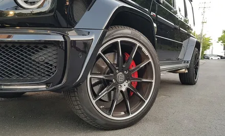 벤츠 G63 AMG 지바겐 브라부스 모노블럭Z 휠복원 휠도색 분채도장 시흥휠복원 리더스휠 / 시흥시 죽율동